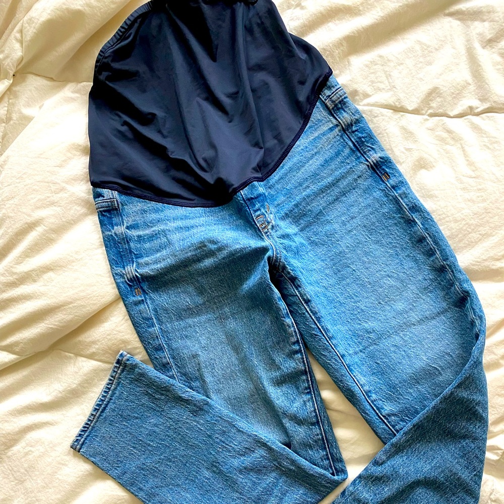 Madewell maternity perfect vintage jeans